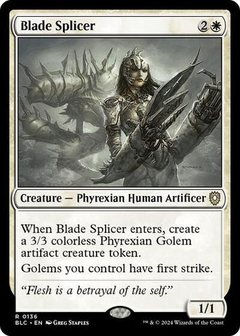 Blade Splicer (Commander: Bloomburrow) Near Mint