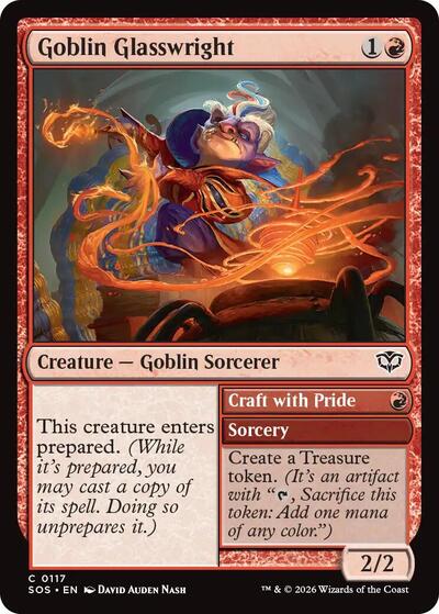 Goblin Glasswright (Secrets of Strixhaven) Near Mint Foil