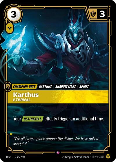 Karthus Eternal (Origins) Near Mint Foil