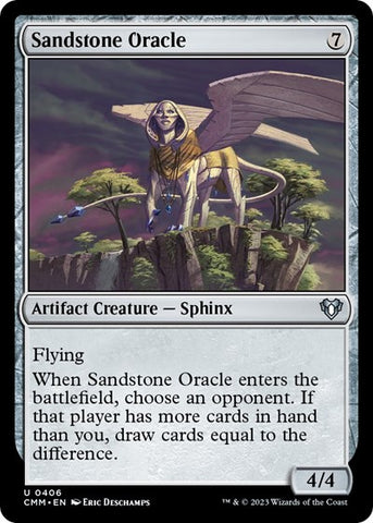 Sandstone Oracle (Commander Masters) Near Mint Foil