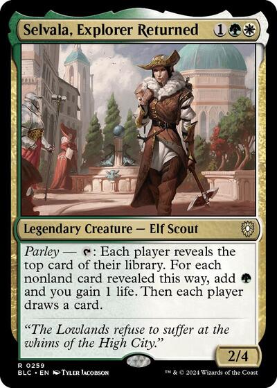 Selvala, Explorer Returned (Commander: Bloomburrow) Near Mint
