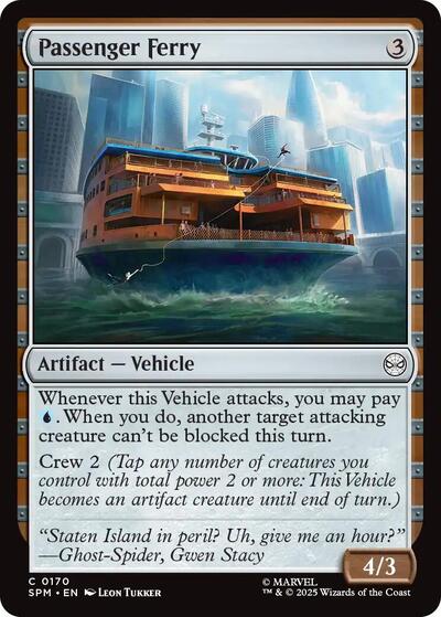 Passenger Ferry (Marvel's Spider-Man) Near Mint Foil