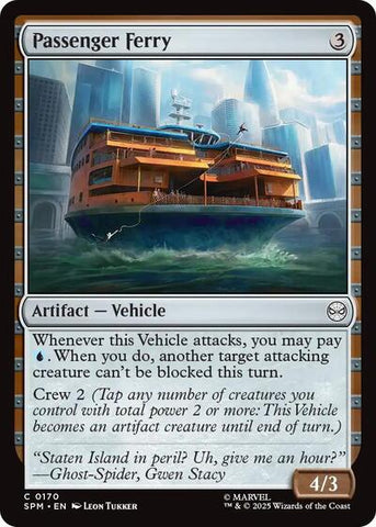 Passenger Ferry (Marvel's Spider-Man) Near Mint Foil
