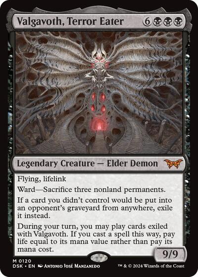Valgavoth, Terror Eater (Duskmourn: House of Horror) Near Mint