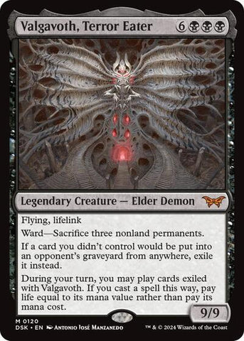 Valgavoth, Terror Eater (Duskmourn: House of Horror) Near Mint