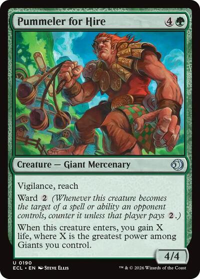Pummeler for Hire (Lorwyn Eclipsed) Near Mint