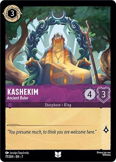 Kashekim - Ancient Ruler (Archazia's Island) Near Mint