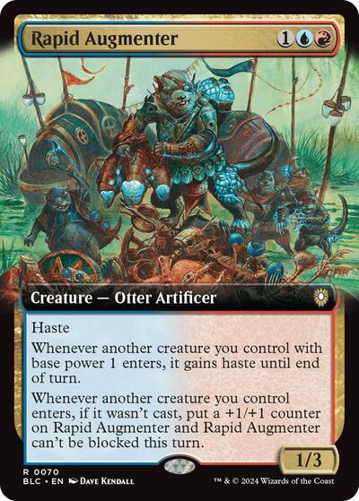 Rapid Augmenter (Extended Art) (Commander: Bloomburrow) Near Mint