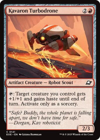 Kavaron Turbodrone (Edge of Eternities) Near Mint Foil