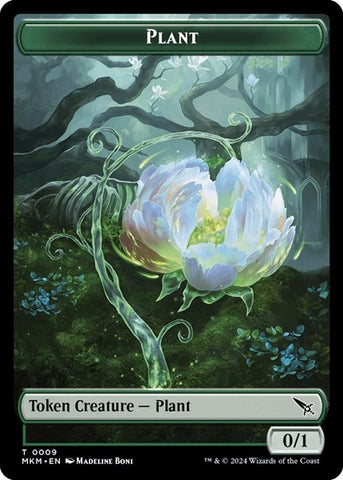 Plant Token (Murders at Karlov Manor) Near Mint
