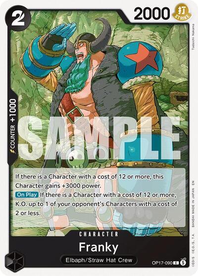 Franky (The World's Strongest Warriors) Near Mint