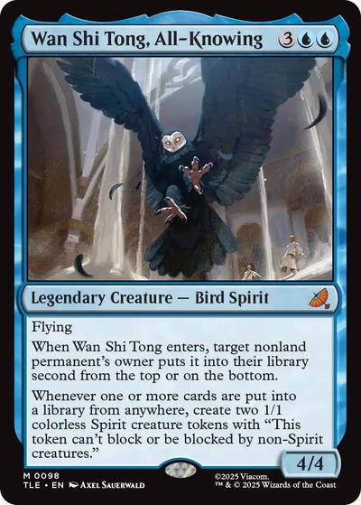 Wan Shi Tong, All-Knowing (Avatar: The Last Airbender: Eternal-Legal) Near Mint