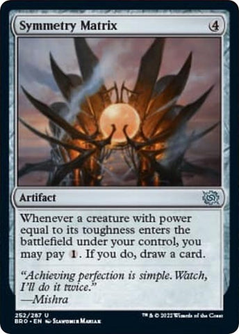 Symmetry Matrix (The Brothers' War) Near Mint