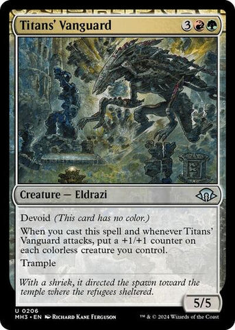 Titans' Vanguard (Modern Horizons 3) Near Mint Foil