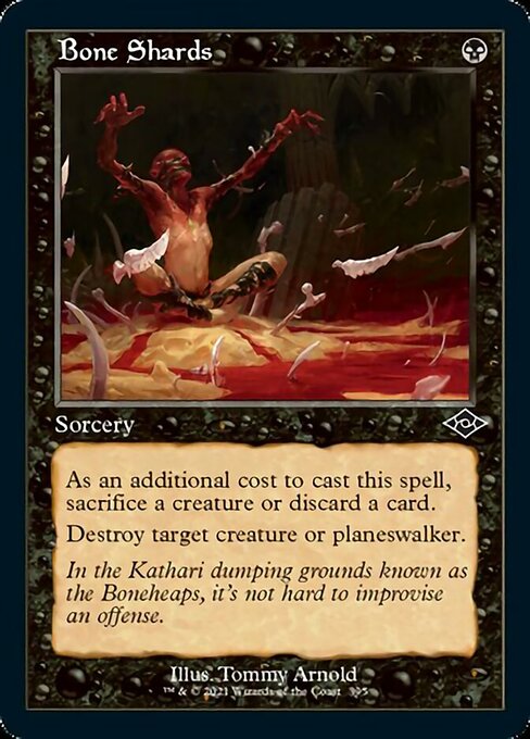Bone Shards (Retro Frame) (Modern Horizons 2) Near Mint Foil