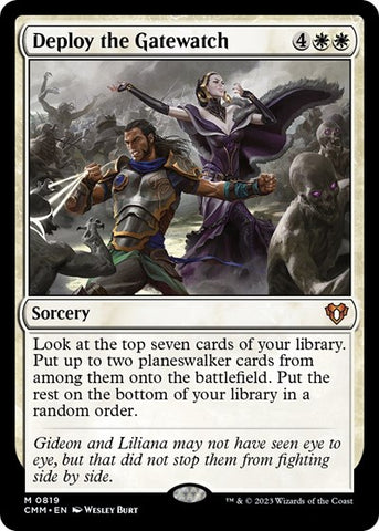 Deploy the Gatewatch (Commander Masters) Near Mint