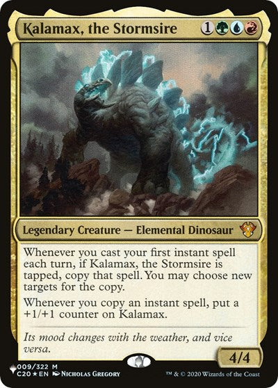 Kalamax, the Stormsire (The List) Near Mint