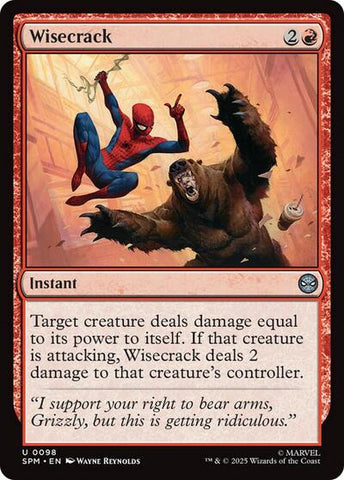 Wisecrack (Marvel's Spider-Man) Near Mint