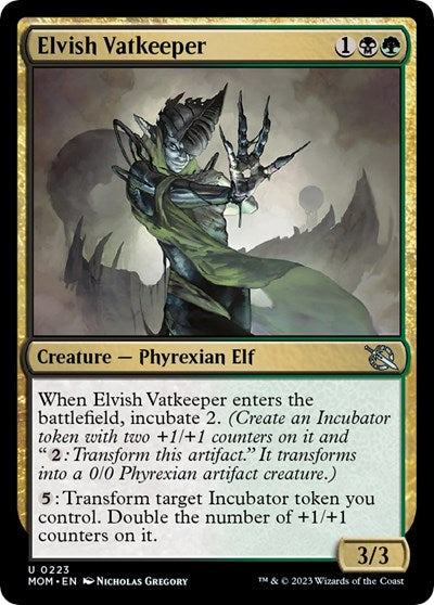 Elvish Vatkeeper (March of the Machine) Near Mint
