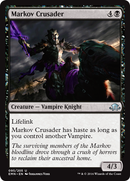 Markov Crusader (Eldritch Moon) Near Mint