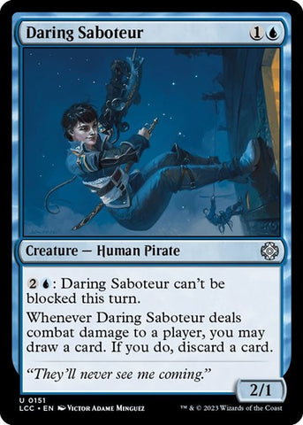 Daring Saboteur (Commander: The Lost Caverns of Ixalan) Near Mint