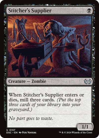 Stitcher's Supplier (Commander: Duskmourn: House of Horror) Near Mint