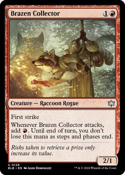 Brazen Collector (Bloomburrow) Near Mint Foil