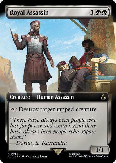 Royal Assassin (Extended Art) (Universes Beyond: Assassin's Creed) Near Mint