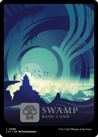 Swamp (0289) (The Lost Caverns of Ixalan) Near Mint Foil