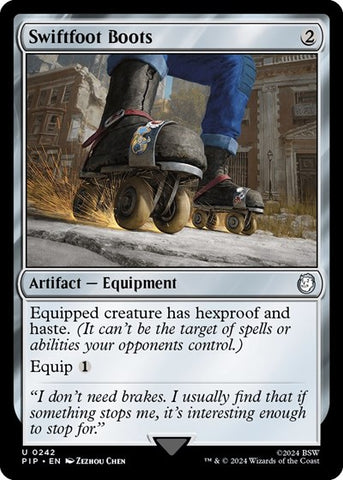 Swiftfoot Boots (Universes Beyond: Fallout) Near Mint