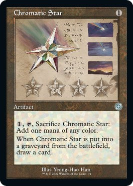 Chromatic Star (Schematic) (The Brothers' War: Retro Frame Artifacts) Light Play Foil