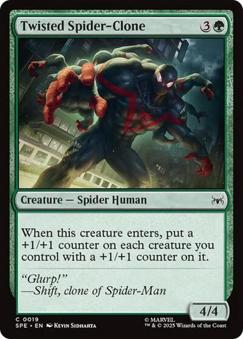 Twisted Spider-Clone (Marvel's Spider-Man: Eternal-Legal) Near Mint Foil