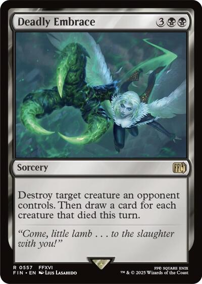 Deadly Embrace (Universes Beyond: FINAL FANTASY) Near Mint