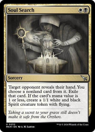 Soul Search (Murders at Karlov Manor) Near Mint Foil