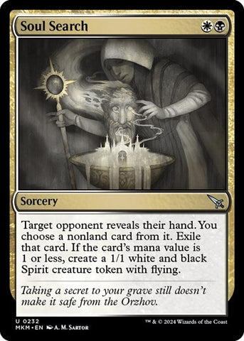 Soul Search (Murders at Karlov Manor) Near Mint Foil