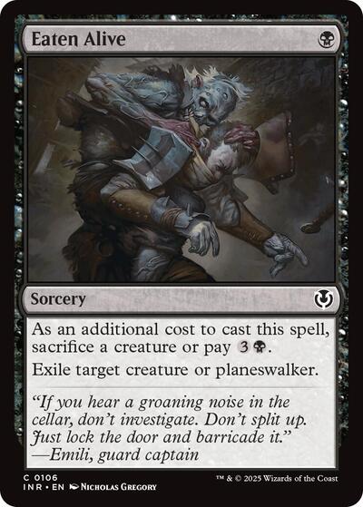 Eaten Alive (Innistrad Remastered) Light Play Foil