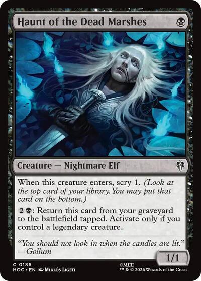 Haunt of the Dead Marshes (The Hobbit: Eternal-Legal) Near Mint