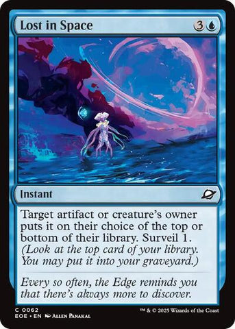 Lost In Space (Edge of Eternities) Near Mint Foil