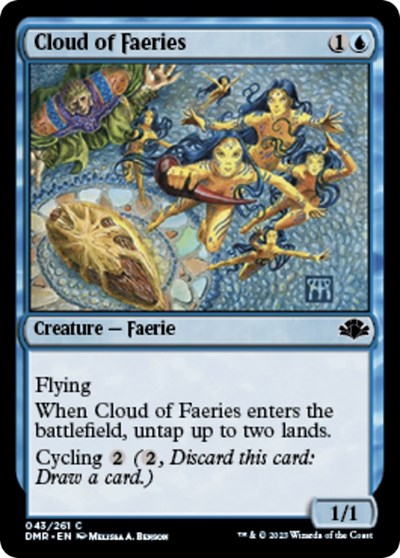Cloud of Faeries (Dominaria Remastered) Near Mint Foil