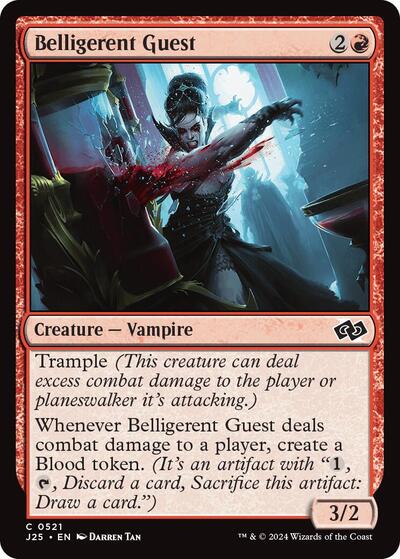 Belligerent Guest (Foundations Jumpstart) Near Mint