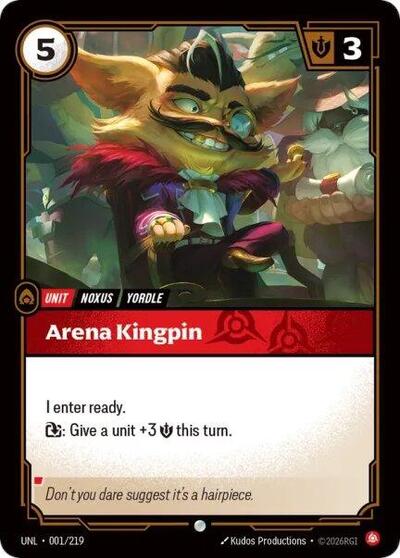 Arena Kingpin (Unleashed) Near Mint Foil