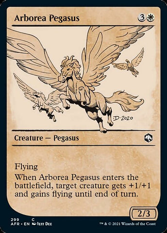 Arborea Pegasus (Showcase) (Adventures in the Forgotten Realms) Near Mint