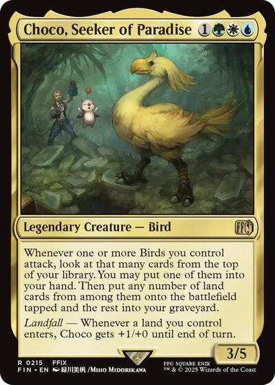 Choco, Seeker of Paradise (Universes Beyond: FINAL FANTASY) Near Mint Foil
