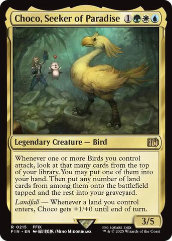Choco, Seeker of Paradise (Universes Beyond: FINAL FANTASY) Near Mint Foil