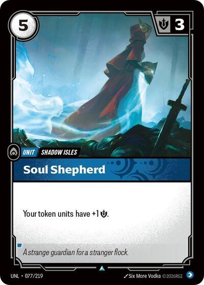 Soul Shepherd (Unleashed) Near Mint Foil