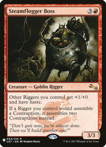 Steamflogger Boss (Mystery Booster) Near Mint