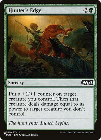 Hunter's Edge (The List) Near Mint