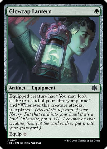 Glowcap Lantern (The Lost Caverns of Ixalan) Near Mint Foil
