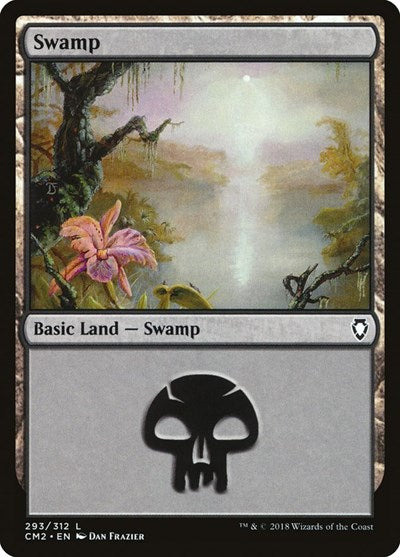 Swamp (293) (Commander Anthology Volume II) Near Mint