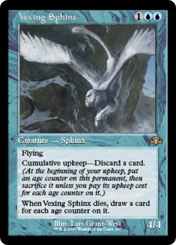 Vexing Sphinx (Retro Frame) (Dominaria Remastered) Near Mint